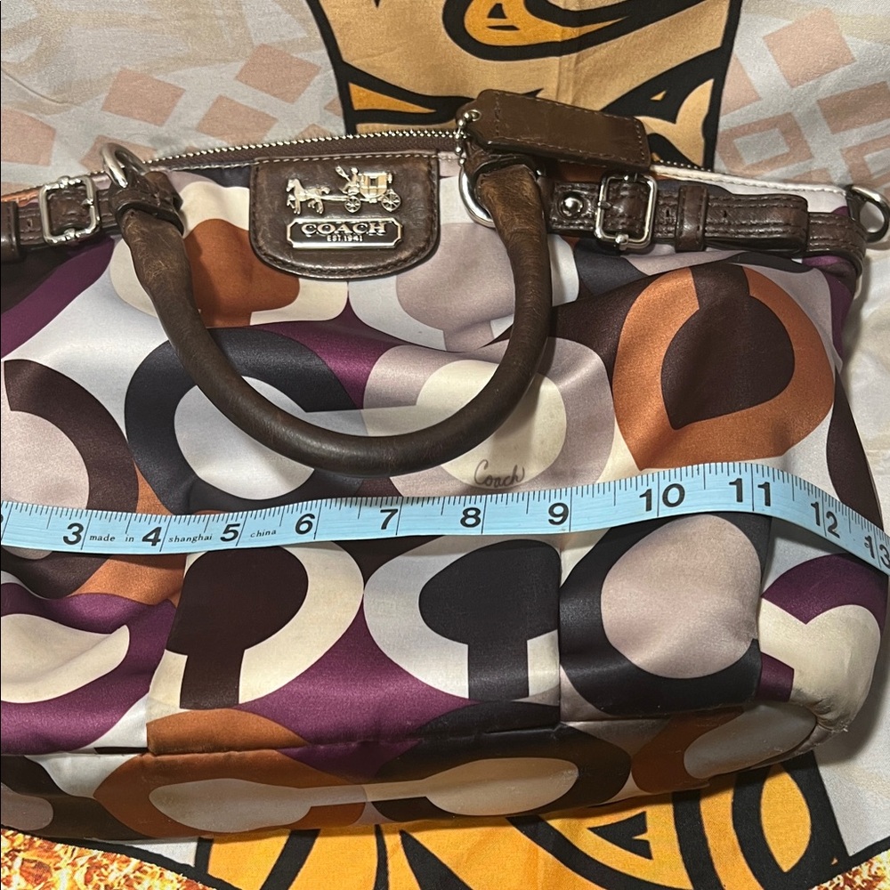 Coach Madison Op Art Sophia Satchel # 18636 - Picture 13 of 16